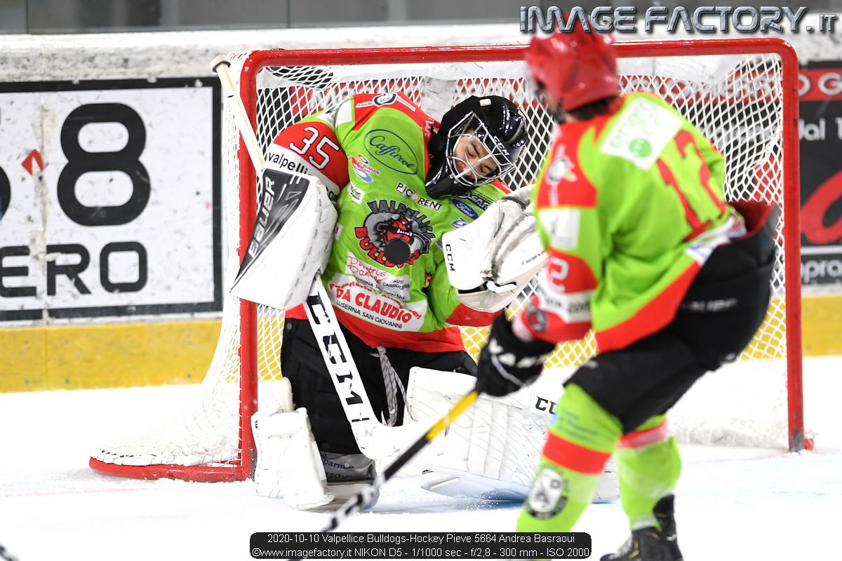 2020-10-10 Valpellice Bulldogs-Hockey Pieve 5664 Andrea Basraoui